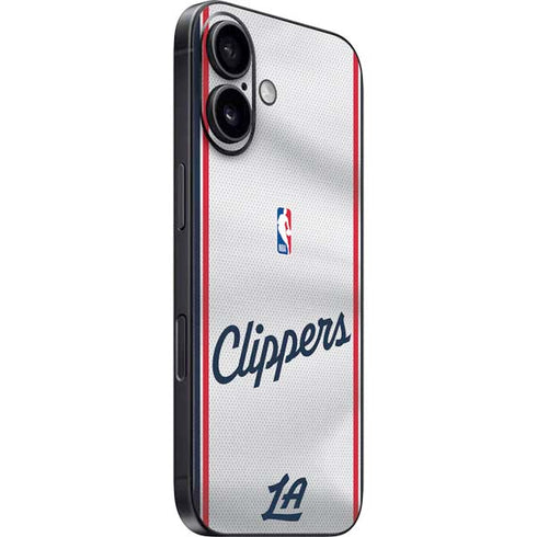 NBA Los Angeles Clippers Team Jersey iPhone 16 Plus Skin